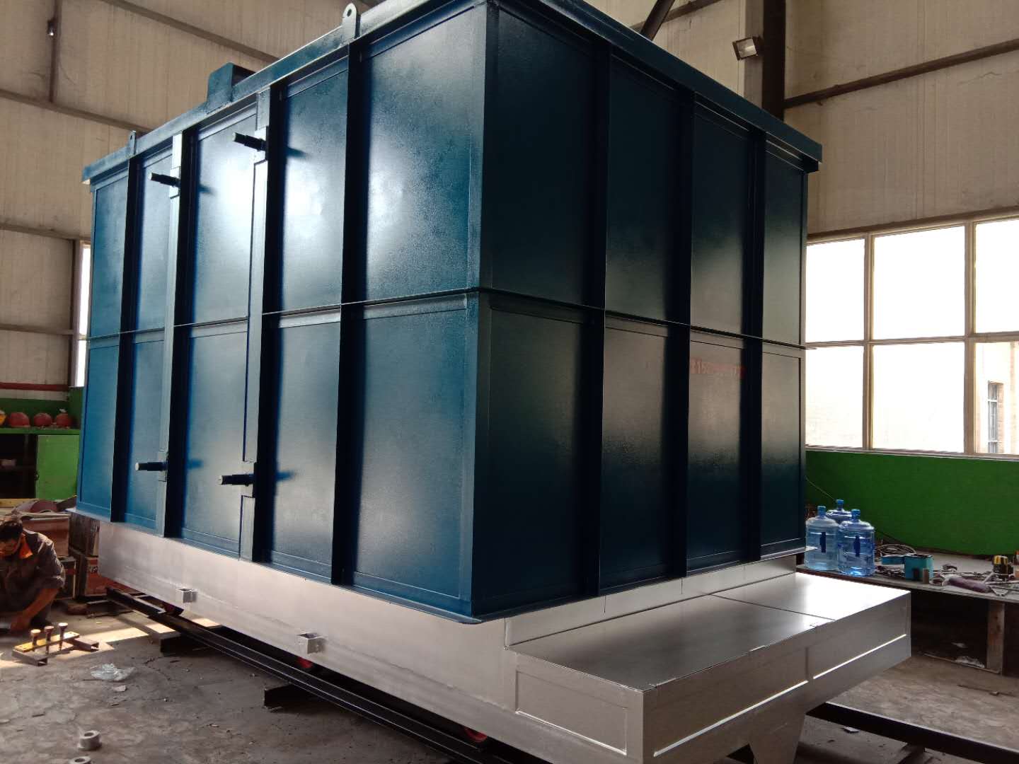 罩式臺(tái)車(chē)自翻式高溫爐